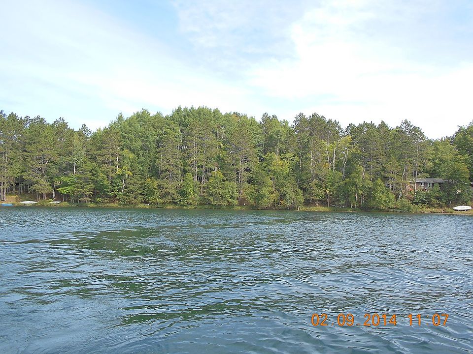 Three lots as seen from lake