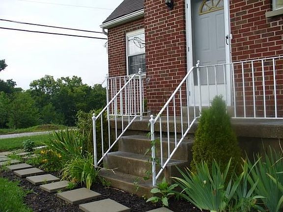 Front Porch with Perennial Landscaping