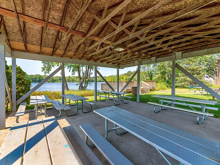 Picnic Pavillion, located lakeside