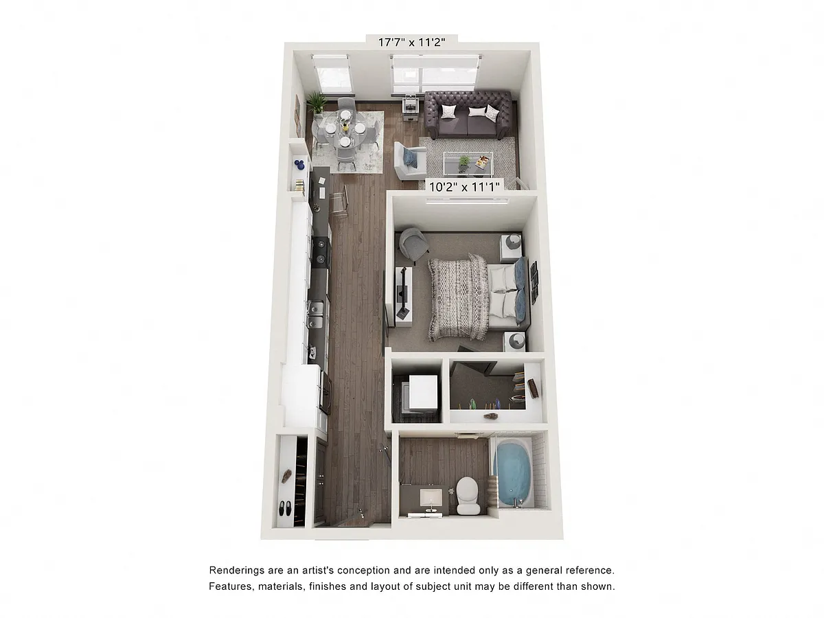 Floor plan A1A