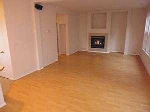 Family room with fireplace