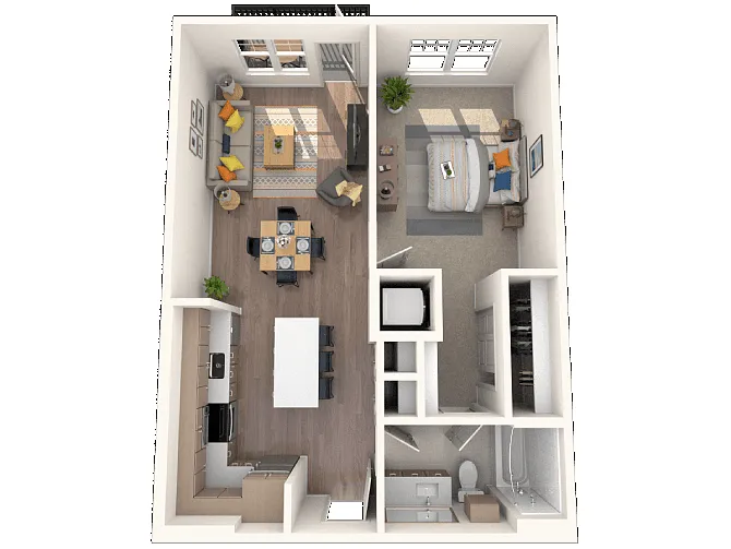 Floor plan Goal Posts