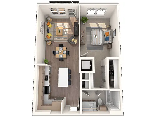 Floor plan Goal Posts