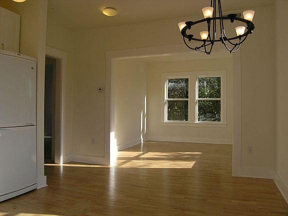 Living room viewed from the dining area