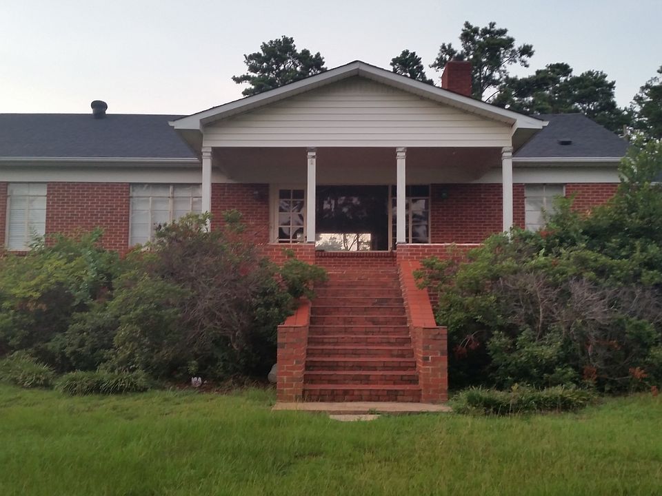 Rear of house