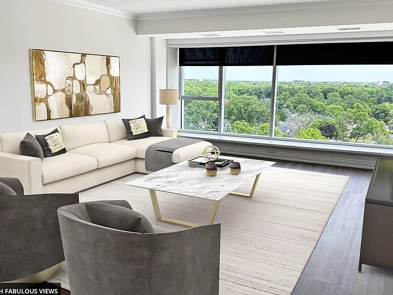 ONE BEDROOM LIVING ROOM HUGE VIEWS