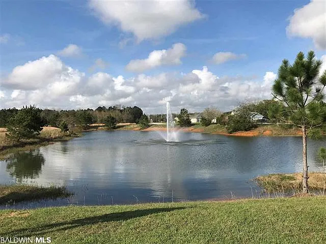 Community Lake with Fountain