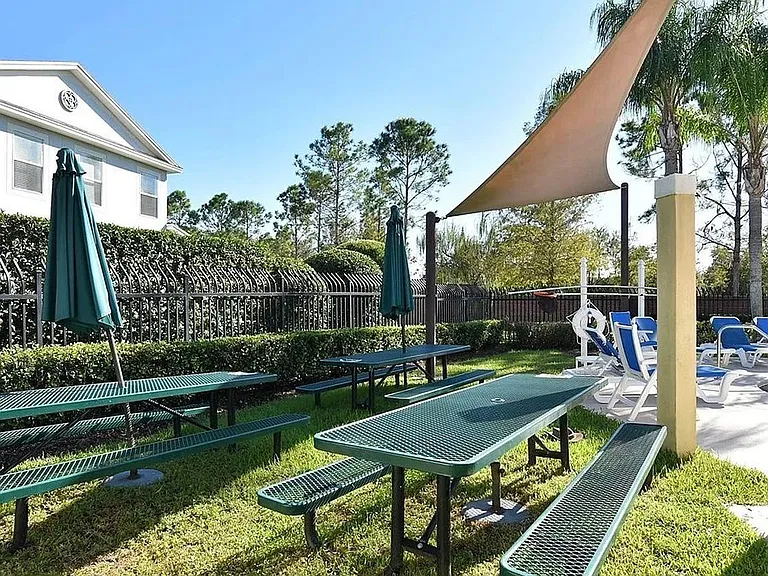 Community Pool Benches