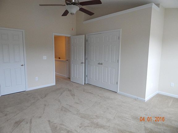 Master bedroom with large closet.