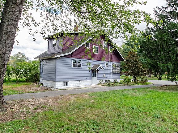 side view from open land