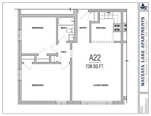 Floor plan 111-A22