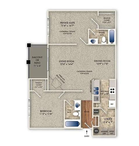Floor plan Hunter