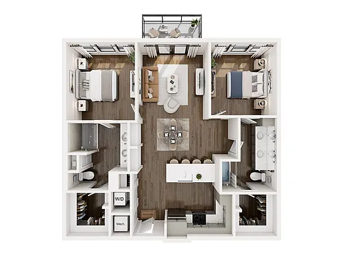 Floor plan B2