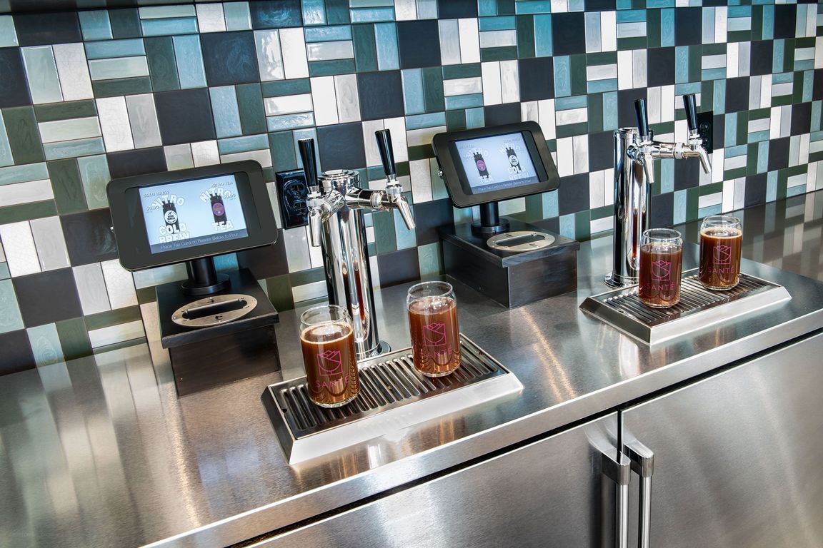 Complimentary Beverages on Tap