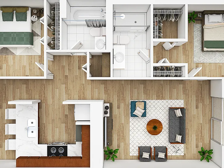Via Delray Condominiums - 5458 Via Delray Blvd Delray Beach, FL 33484 — Photo 47