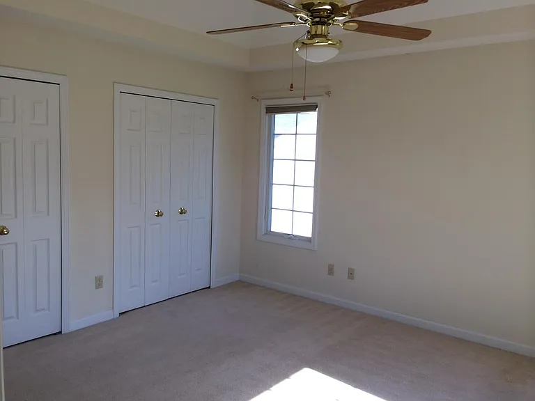 Master Bedroom w/Double Closets