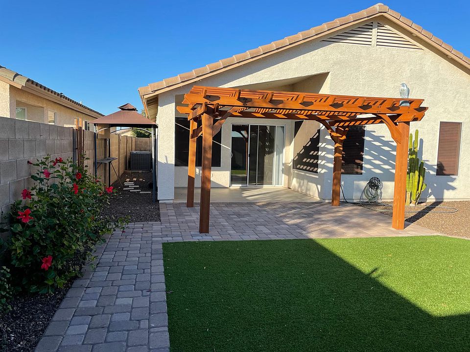 Yard and patio