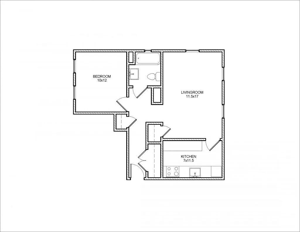 1 bed, 615 sqft, $1,375 — Photo 2
