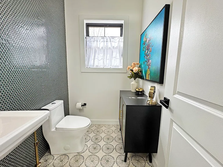 Half Bath on first floor