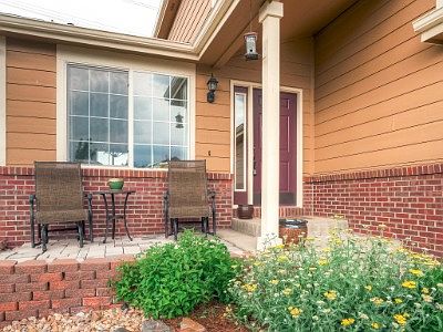 Professional landscaped front