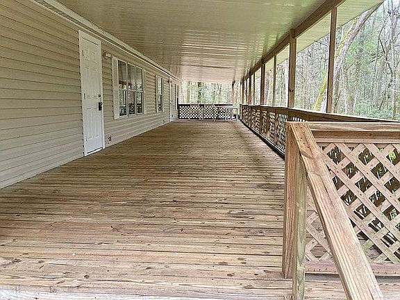 Huge covered front patio