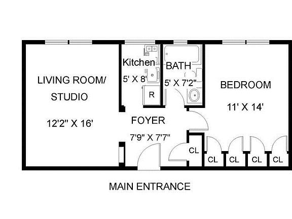 3rd image of 2474 Kennedy Blvd APT 3D