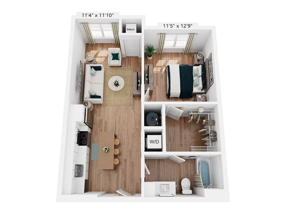 Floor plan A1
