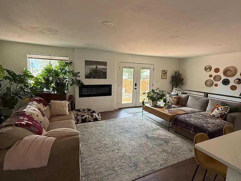 upper level shared living room