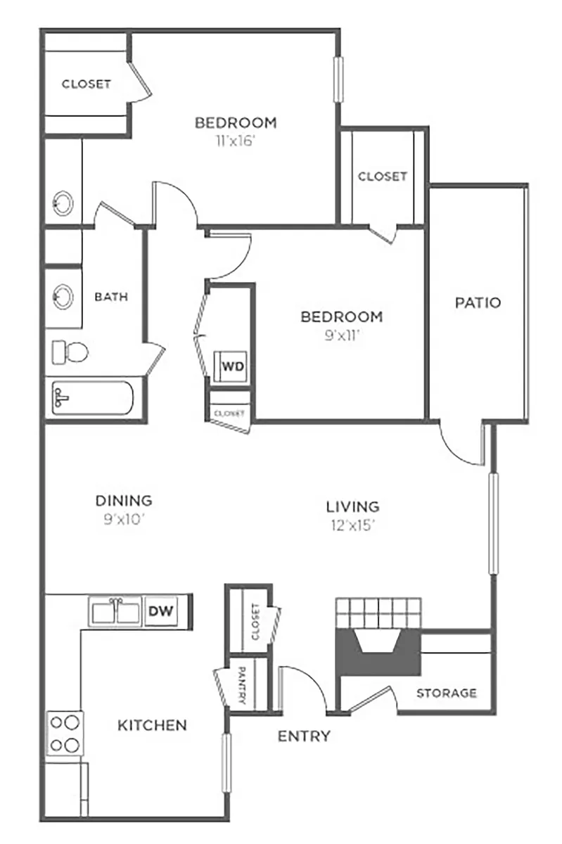 Floor plan B1