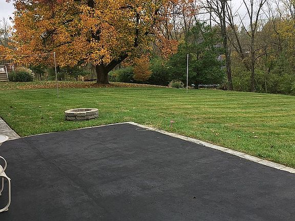 Backyard, patio