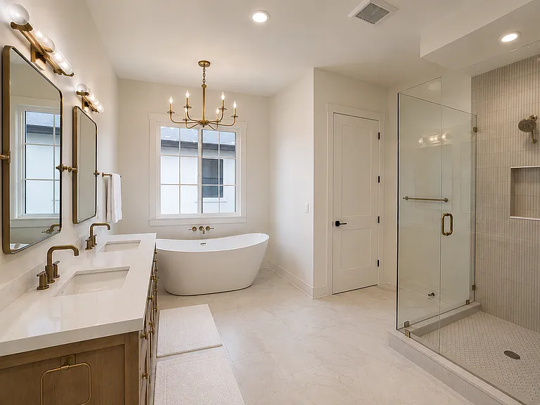 Master Bath- Furnishings to be complete mid-August.