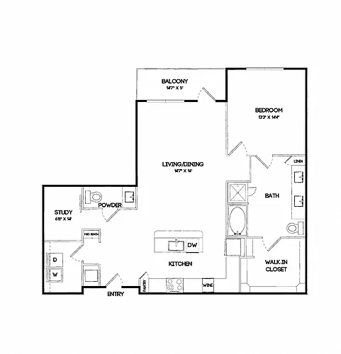 Floor plan A18
