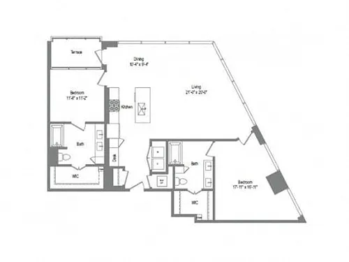 Floor plan B9B