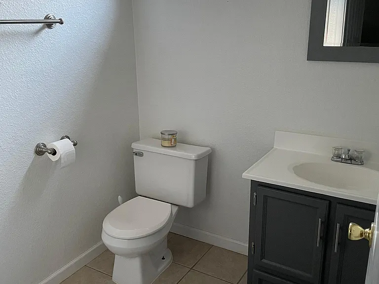 Basement bathroom