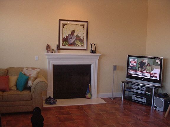 Fire Place in Family Room
