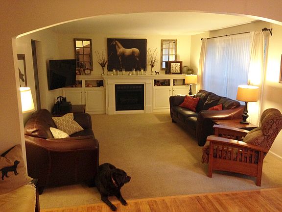 Family Room with Built-ins