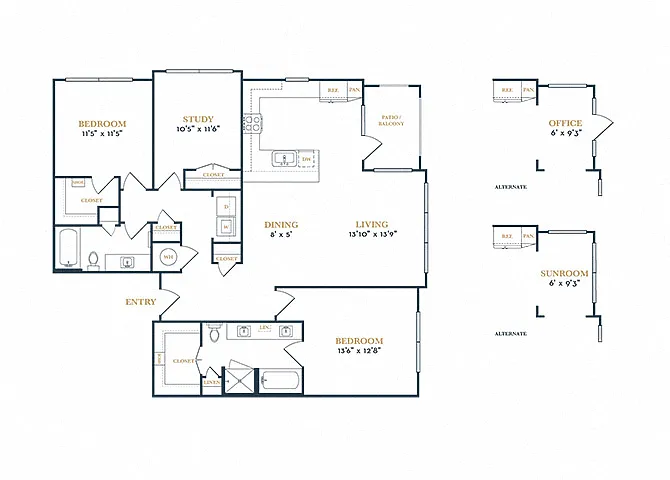 Floor plan B3