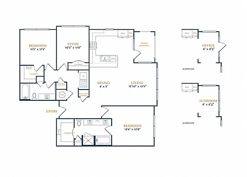 Floor plan B3