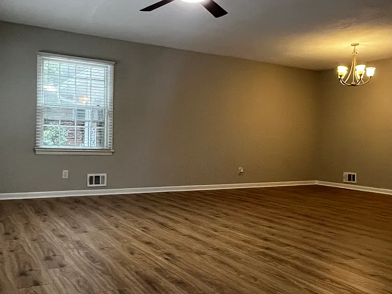 Living room + formal dining