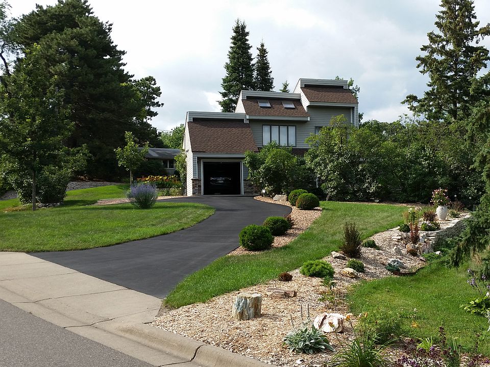 Summer view from street