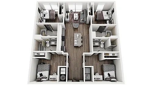 Floor plan Boulder A