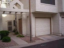 Front view...1 car garage!