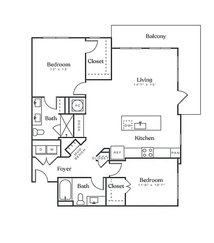 Floor plan B5