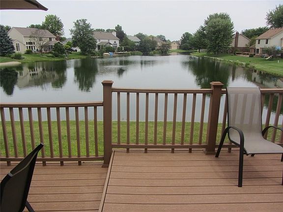 View from Breakfast Rm overlooking lake + 2 level "Trex - No Maintenance" deck!