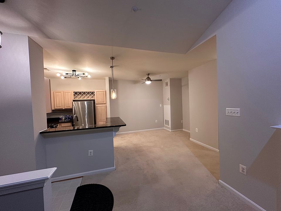 Living room overlooking the dining area