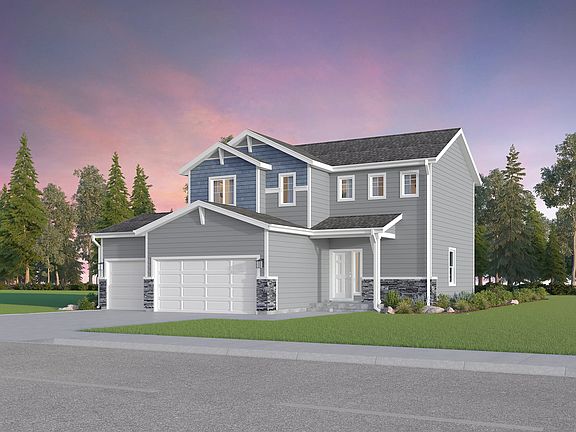 Mosaic 3 Elevation B at Barefoot Lakes in Firestone, CO