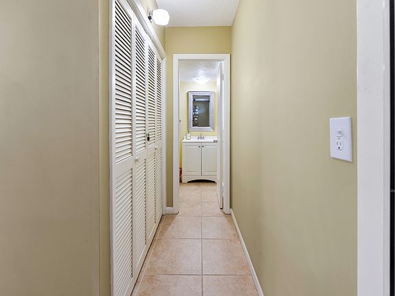 Half Bath with huge storage closet