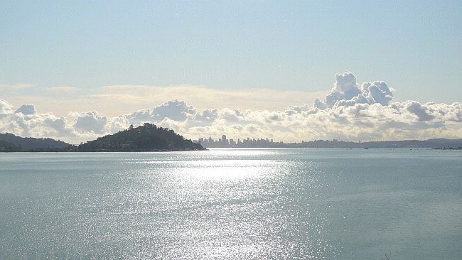 Panoramic  Views of the San Francisco Bay and City Sklyline 