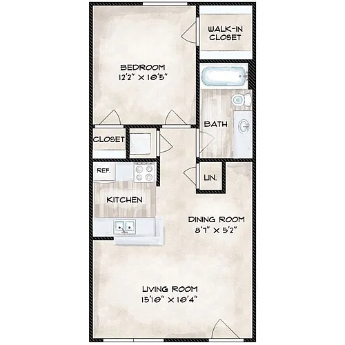 Floor plan B