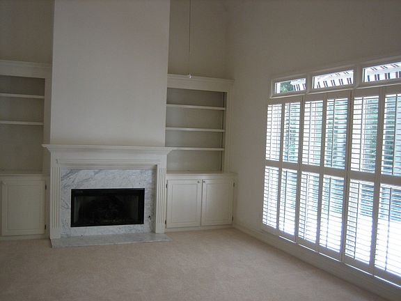 Family Room with Vaulted Ceilings